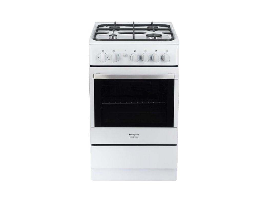 Обзоры: Газовая плита Hotpoint-Ariston C34S M57(X), электрическая духовка, серебристый