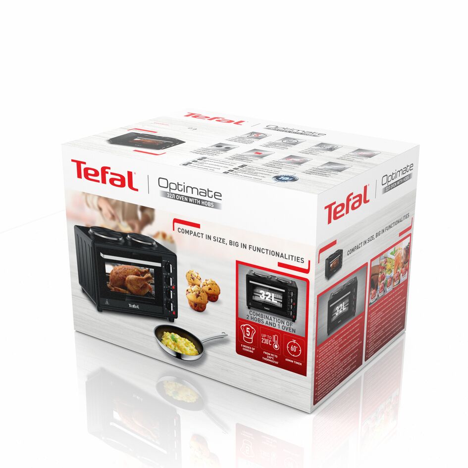 Мини-печь TEFAL OF 463830 - характеристики и техническое описание на сайте  интернет-магазина Премьер Техно